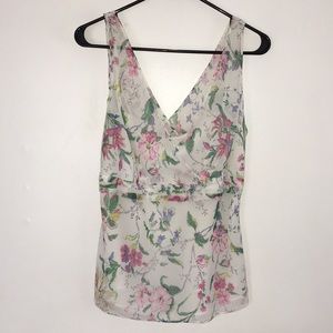 Ann Taylor (Floral) Blouse